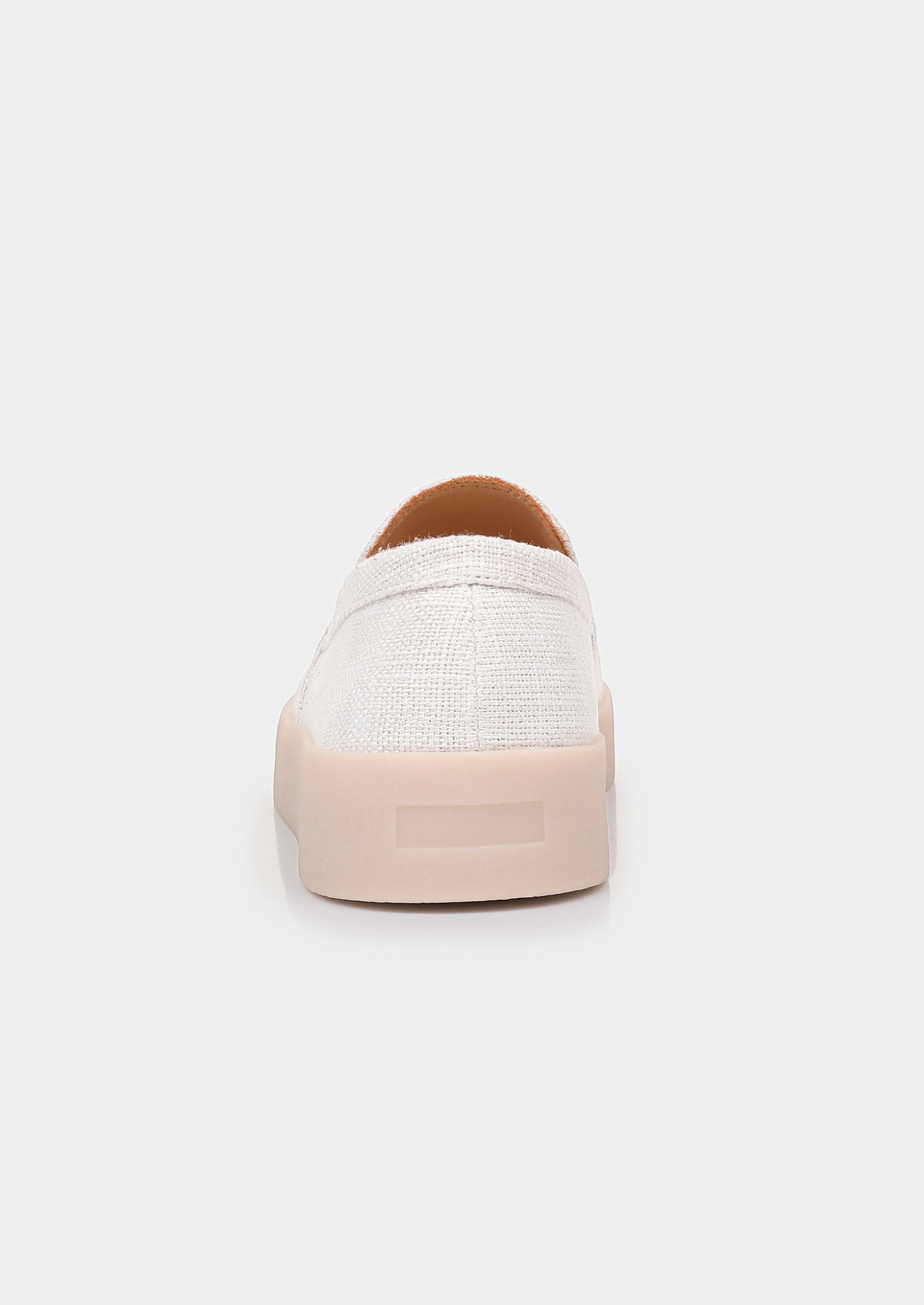 White Linen City Loafers