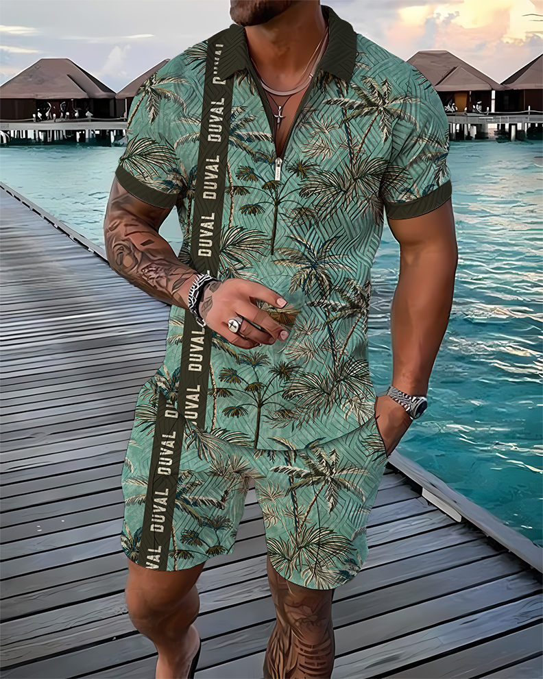 Meridian DUVAL Polo Shirt And Shorts Co-Ord - DUVAL