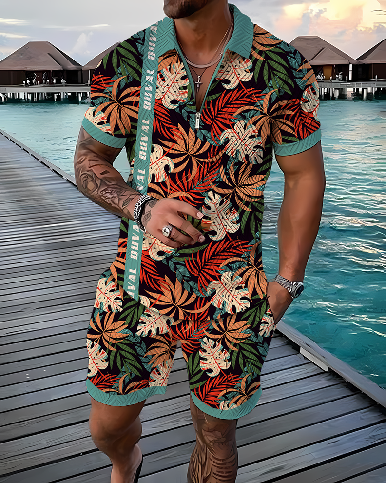 Haven Polo Shirt And Shorts Co-Ord - DUVAL