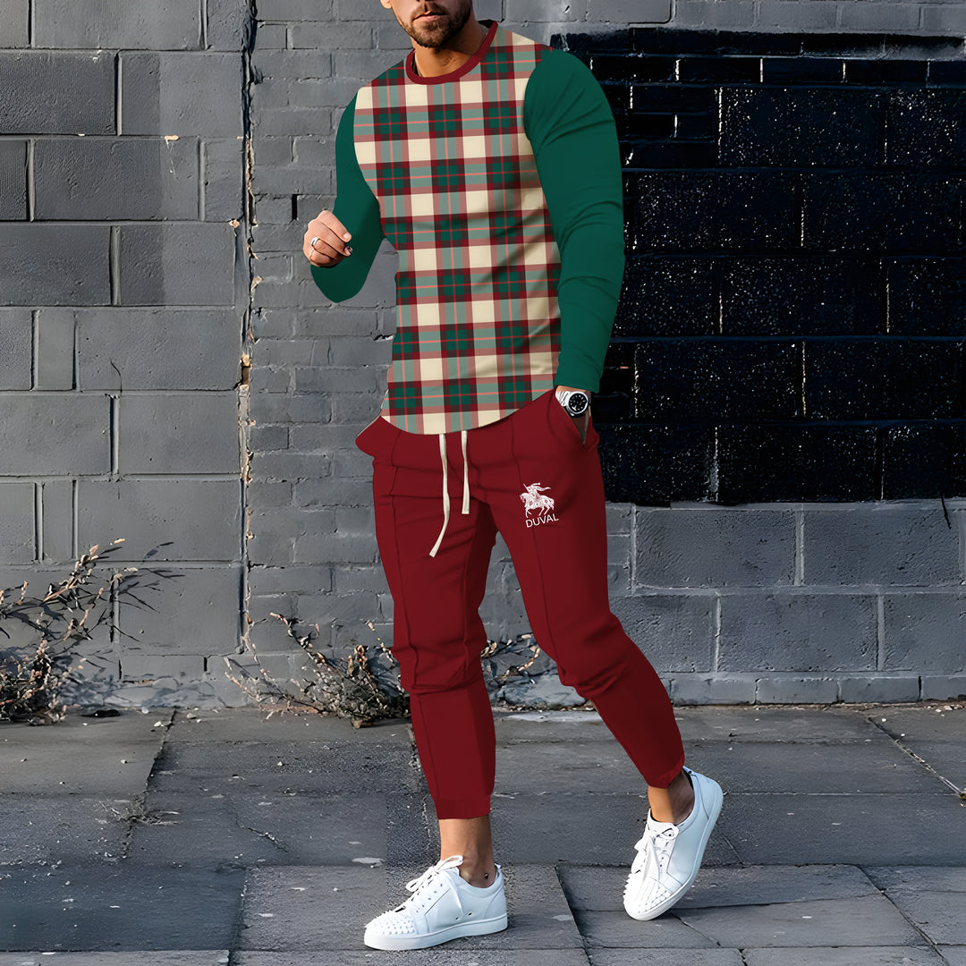 Long Sleeve Casual Two-piece Set - DUVAL