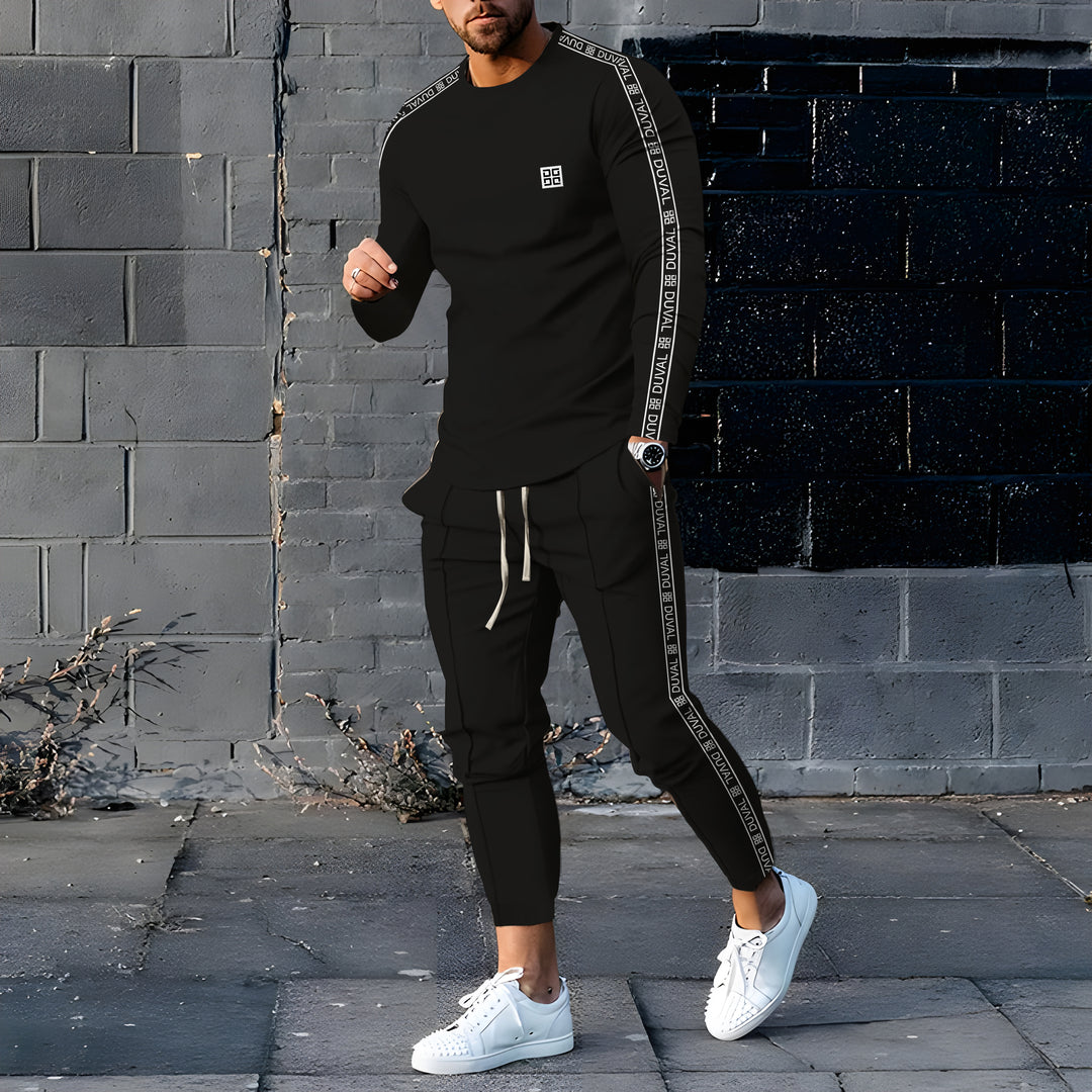 Long Sleeve Casual Two-piece Set - DUVAL