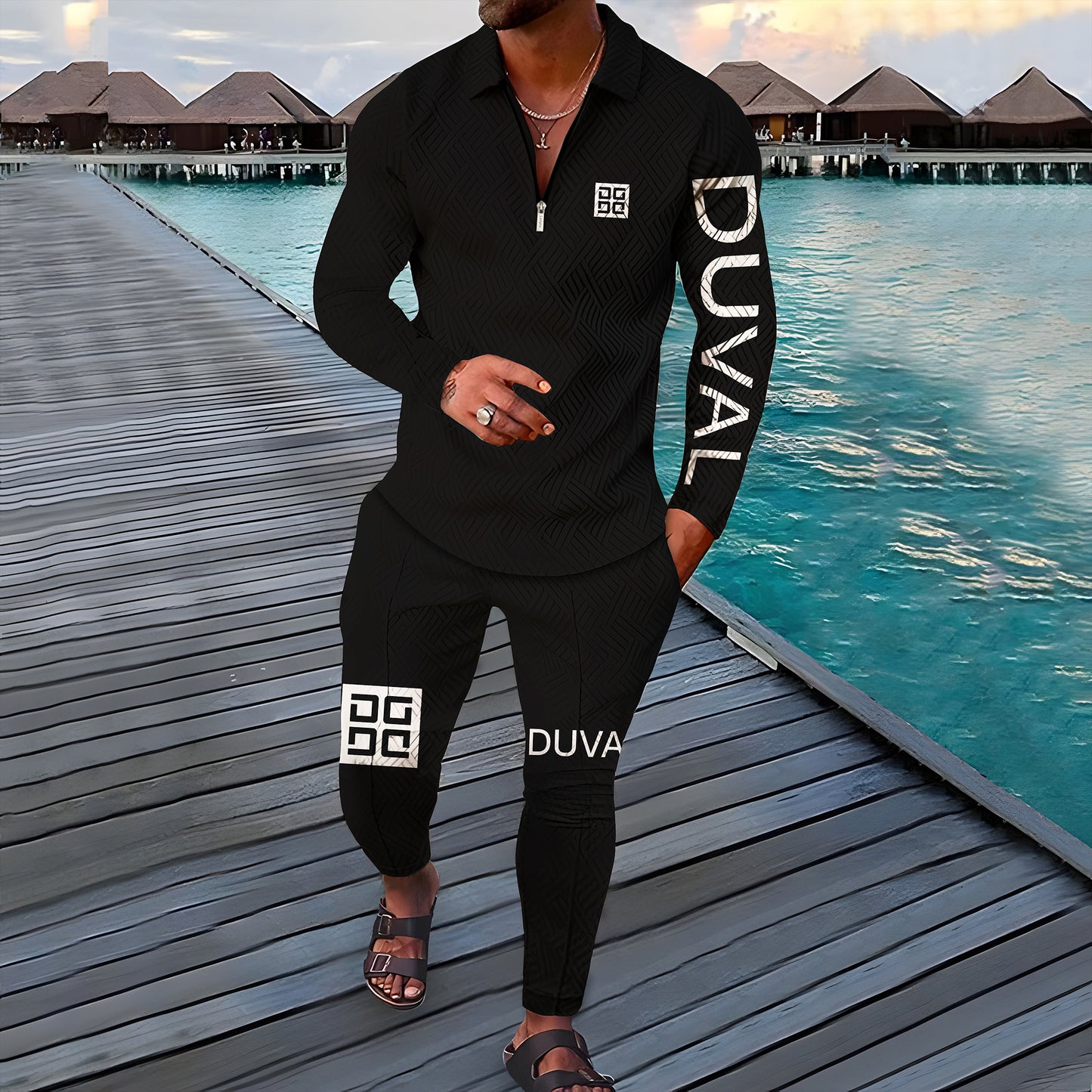 Valley Long Sleeve Polo Suit