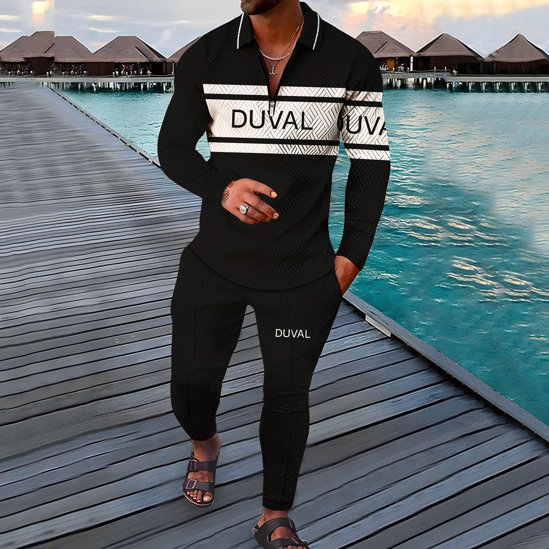 Dawn Long Sleeve Polo Suit - DUVAL