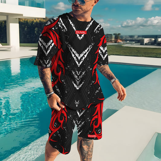 Oversized  T-Shirt & Shorts Set