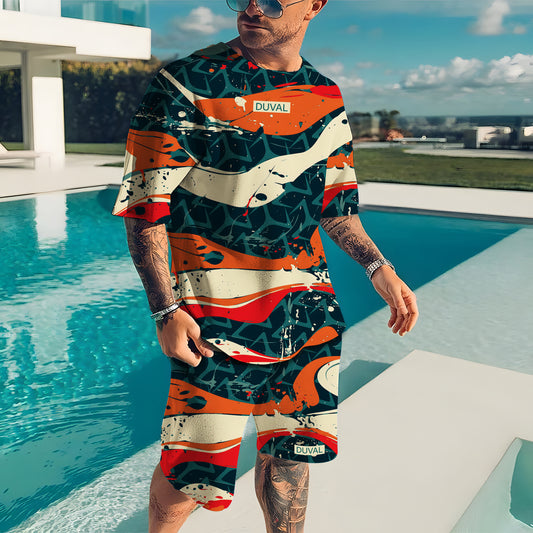 Oversized  T-Shirt & Shorts Set