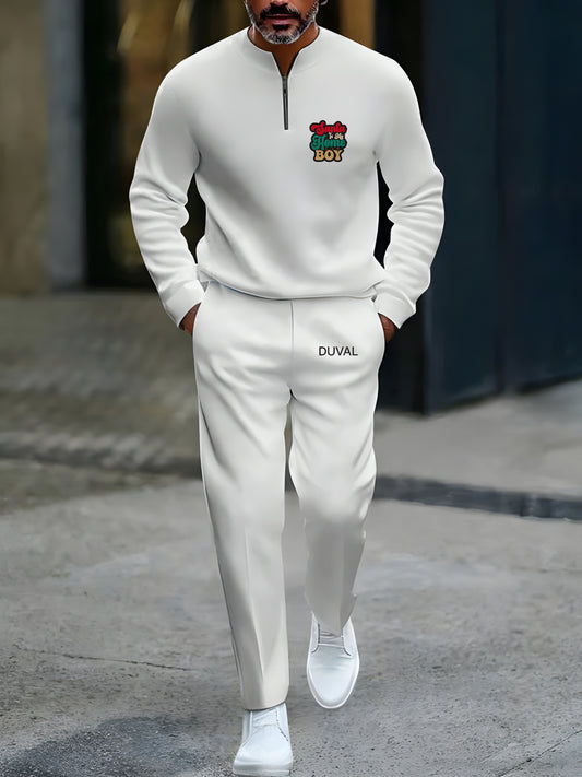 North Pole Quarter-Zip Two-Piece Sweater Set