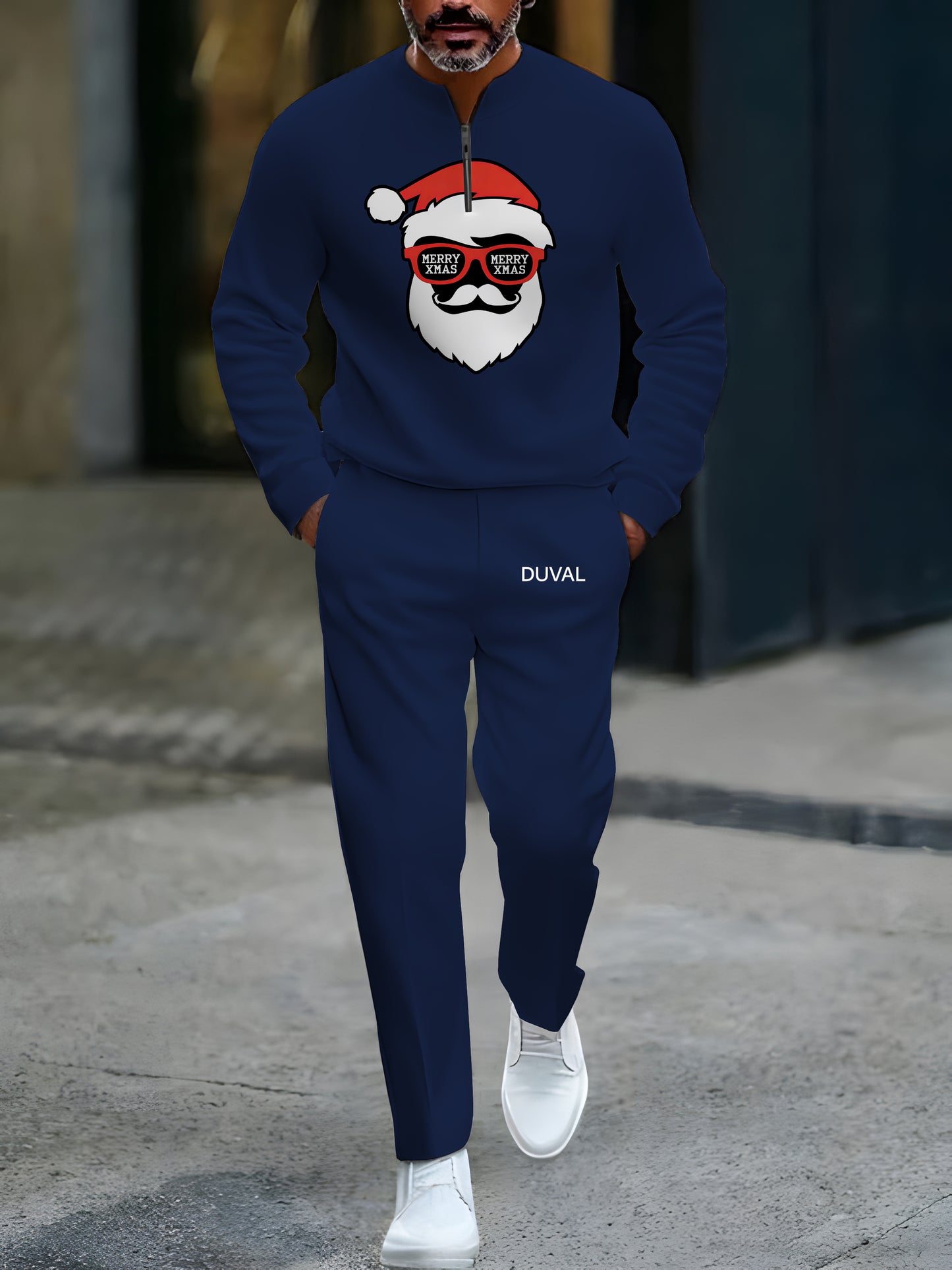 North Pole Quarter-Zip Two-Piece Sweater Set