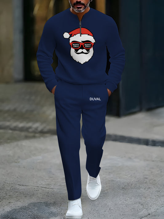 North Pole Quarter-Zip Two-Piece Sweater Set