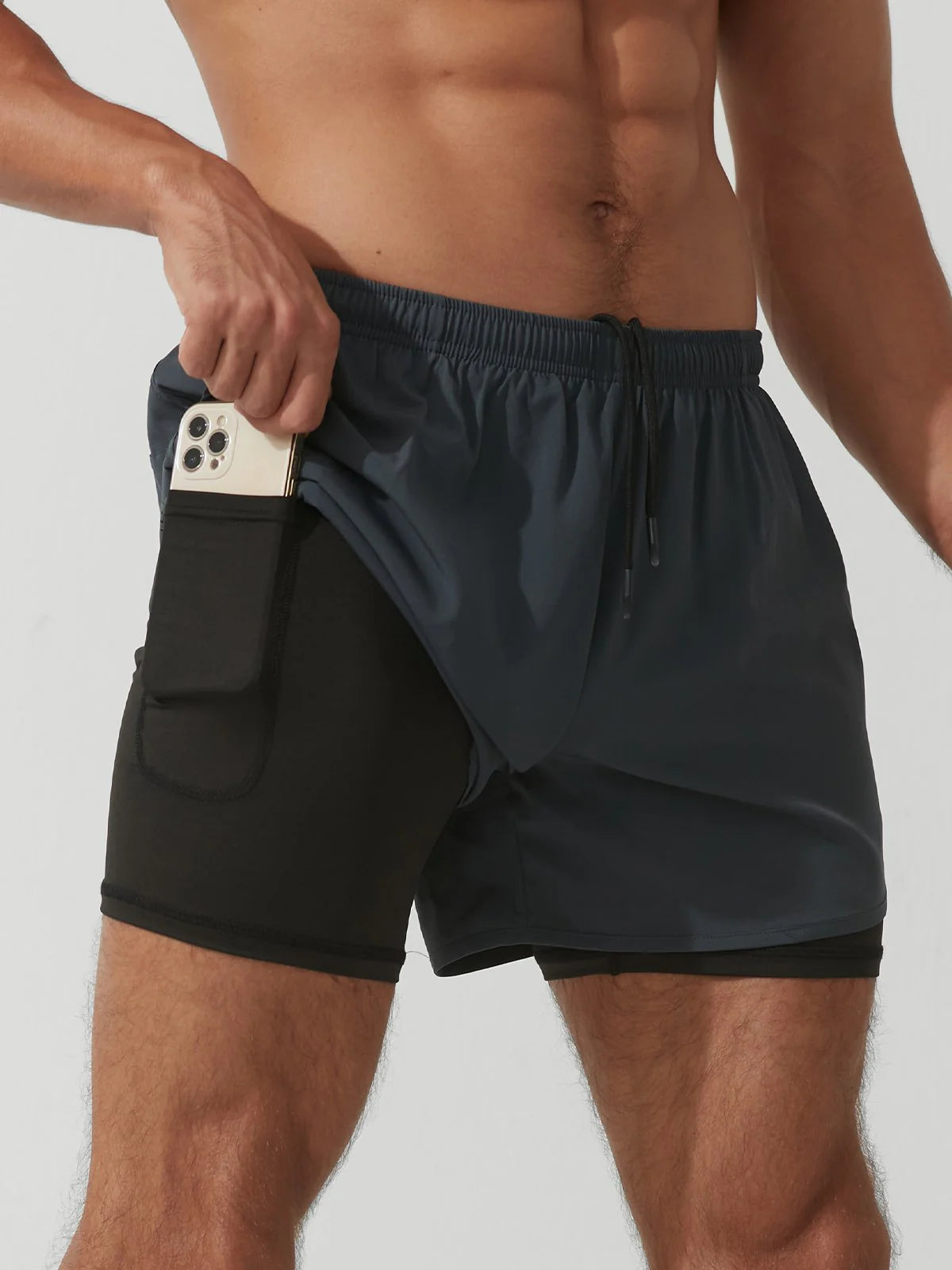 5" Interval Short 2-in-1 Lined