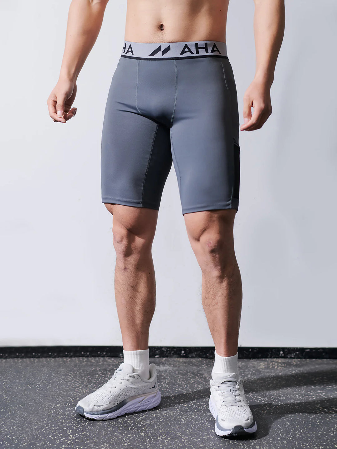 Compression 9" Short With Pockets - DUVAL