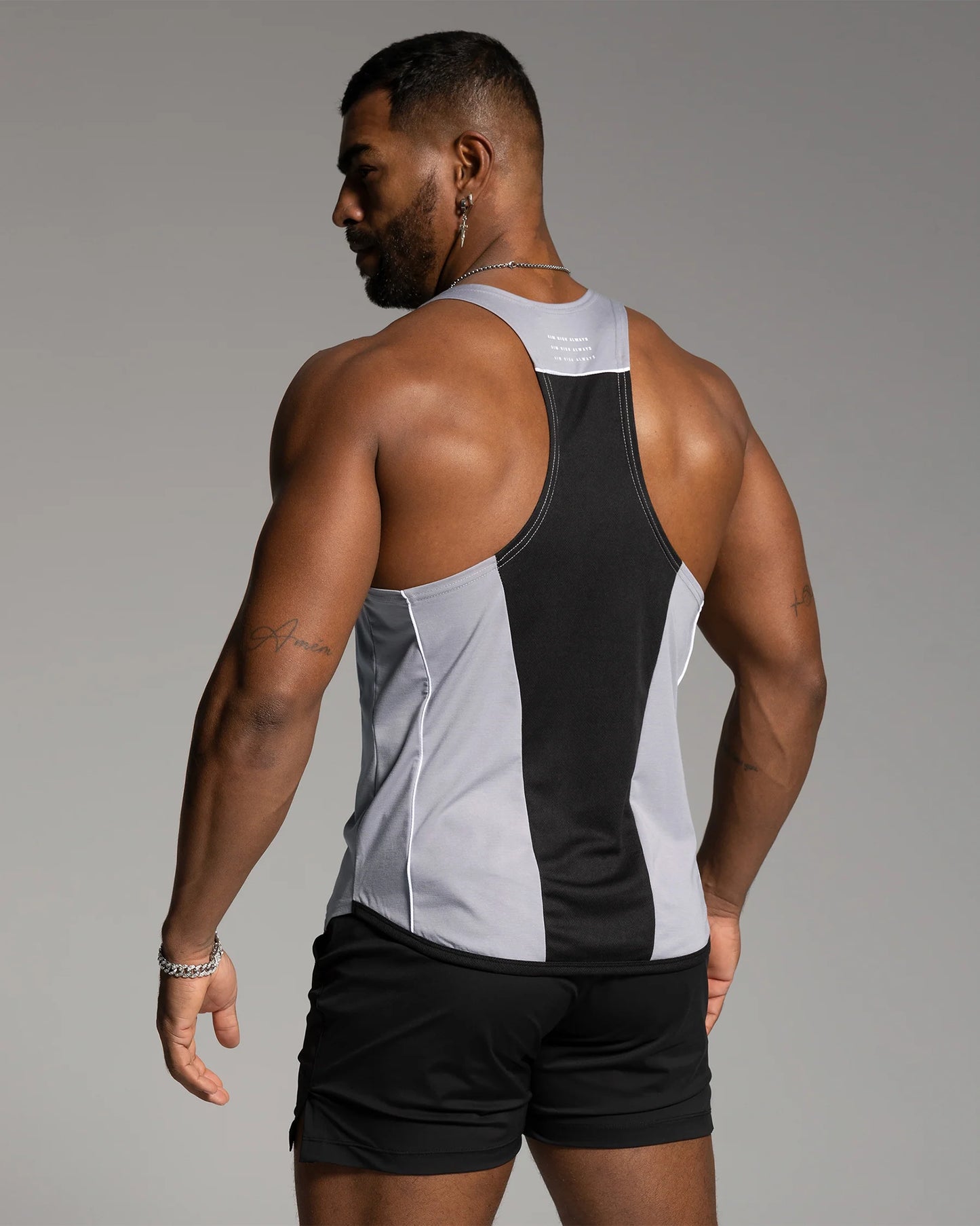 Quick Dry Train Stringer Stretch Tank