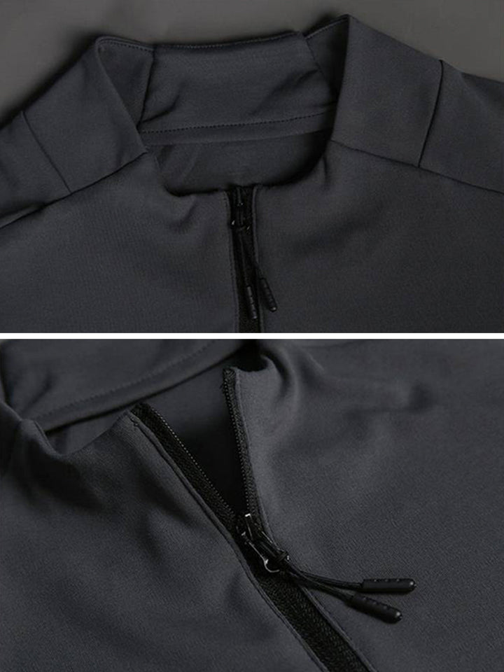 Evolution Workout Jacket Muscle Fit Gymwear - DUVAL