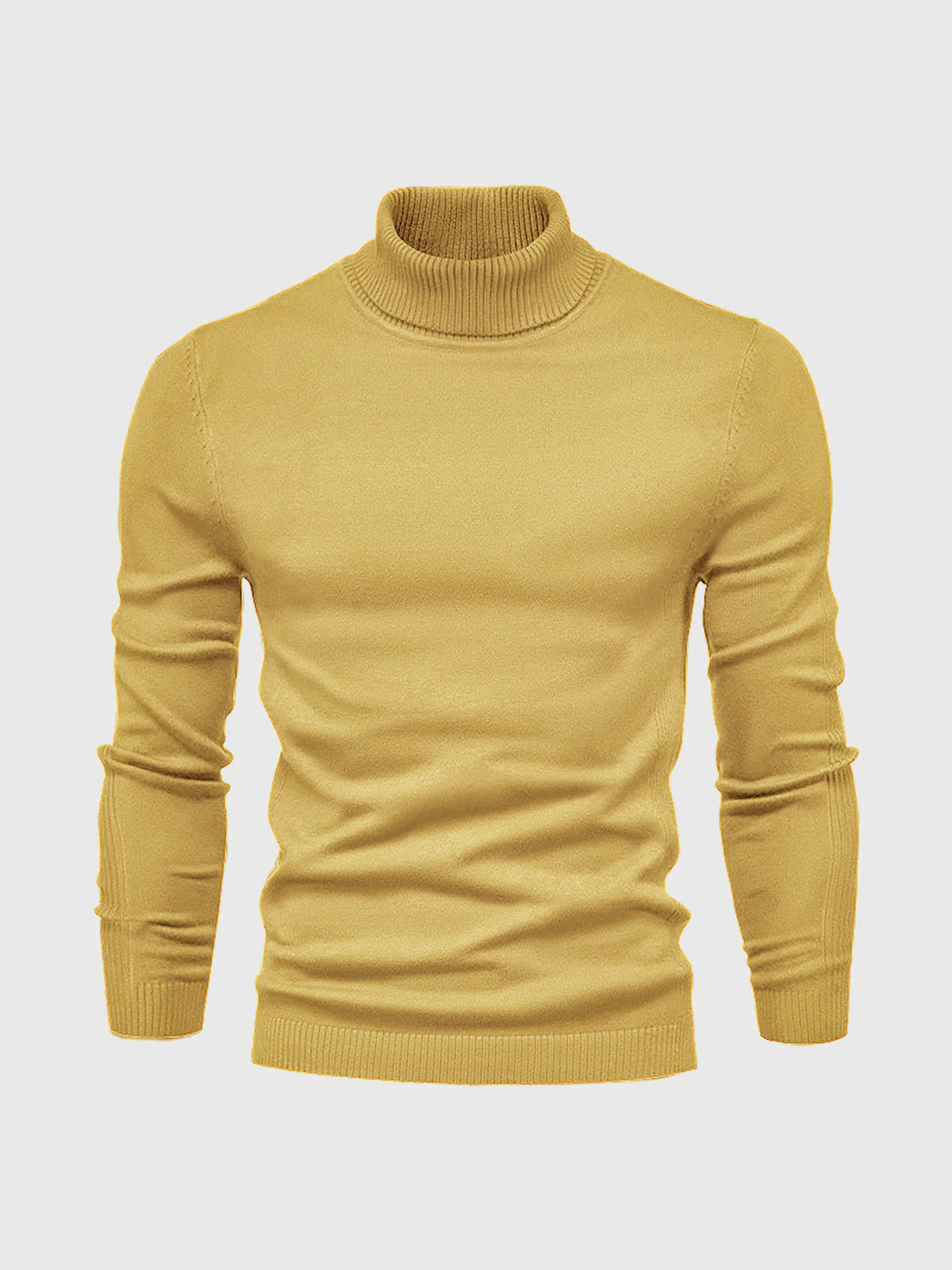 Turtleneck Washable Sweater New