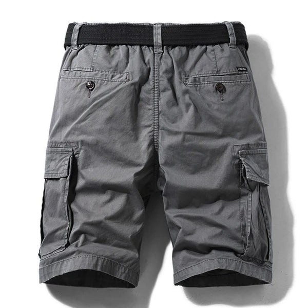 MULTI-POCKET CARGO SHORTS