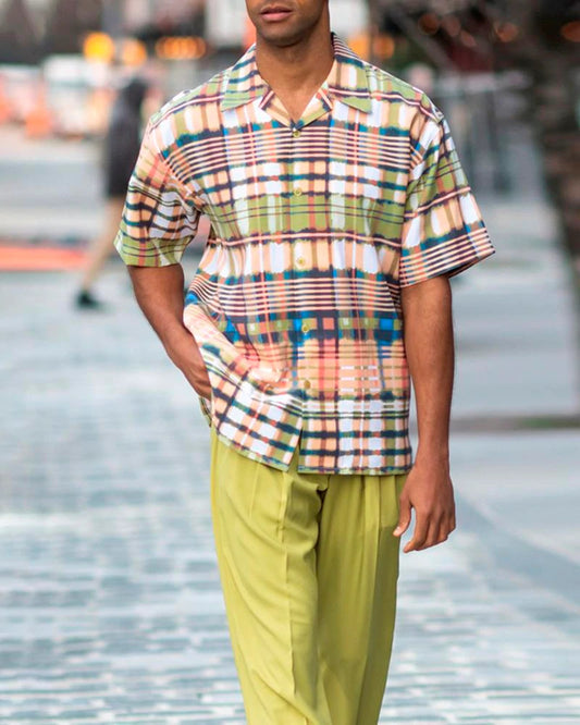 Future Flannel Walking Suit Short Sleeve Set