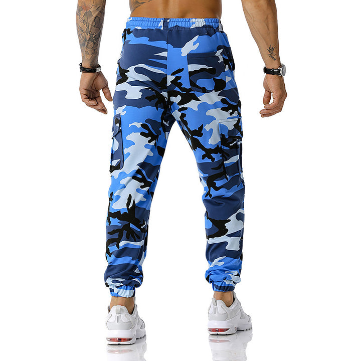 The Camo Trousers - Blue Tiger - DUVAL
