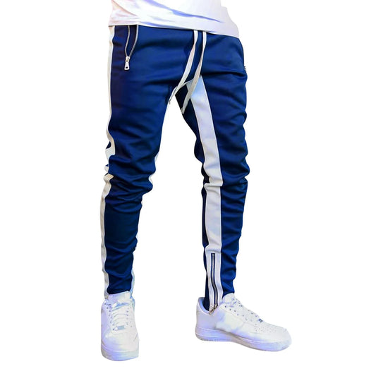 The Duval Track Pants - Blue
