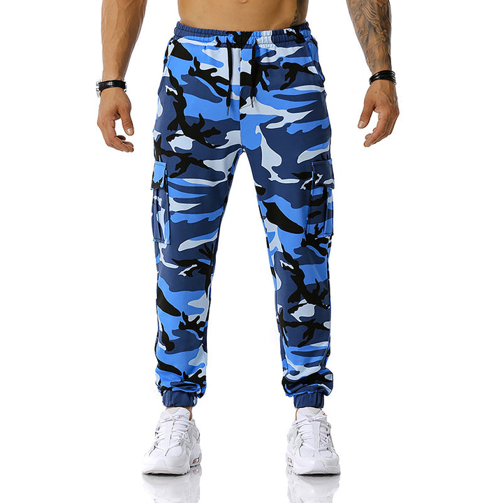 The Camo Trousers - Blue Tiger - DUVAL