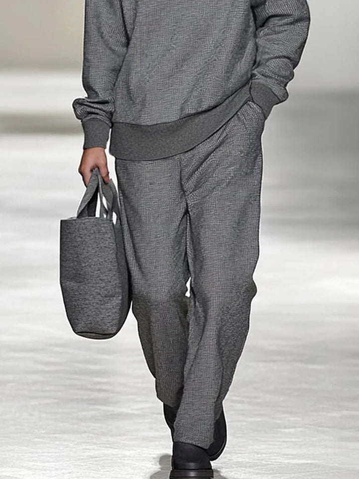 Urban Casual Waffle 2-Piece Set