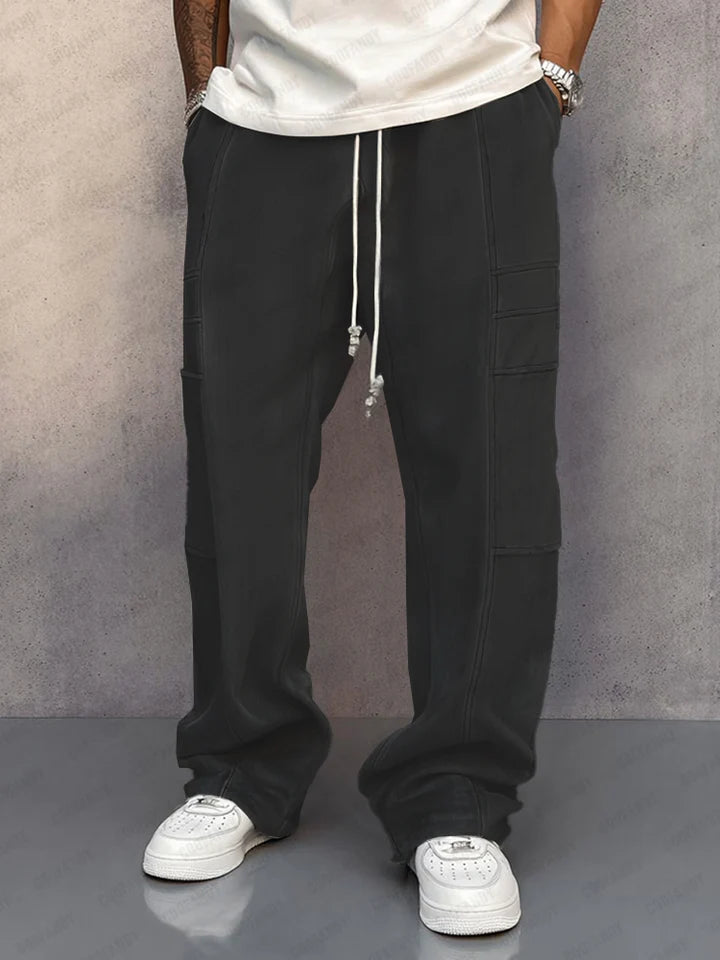 Stylish Comfort Loose Fit Suede Pants