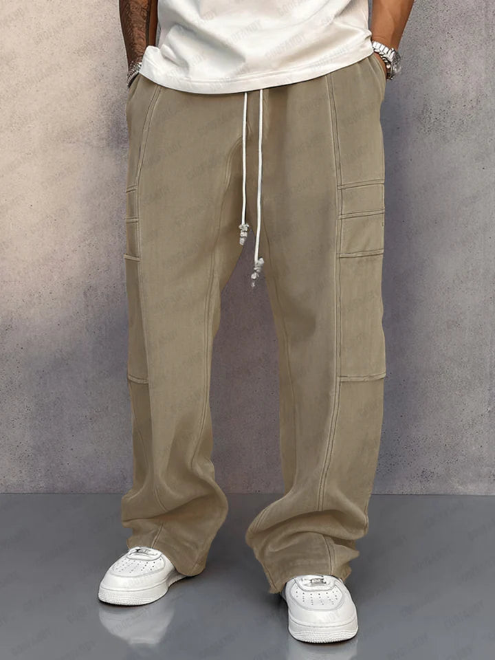 Stylish Comfort Loose Fit Suede Pants
