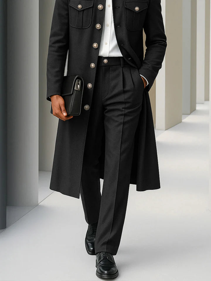 Elegant Smart Casual Coat Pants Set