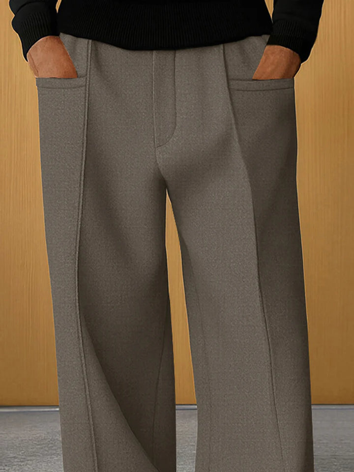 Timeless Silhouette Straight Leg Pants - DUVAL