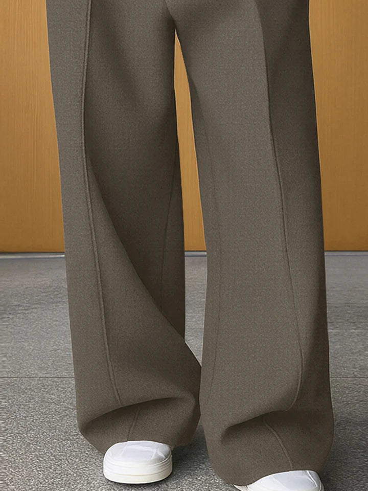 Timeless Silhouette Straight Leg Pants - DUVAL
