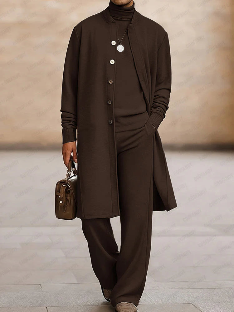 Versatile Business Casual 3-Piece Set