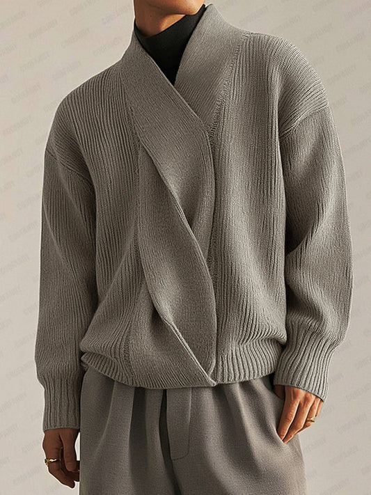 Stylish Soft Twist Design Sweater