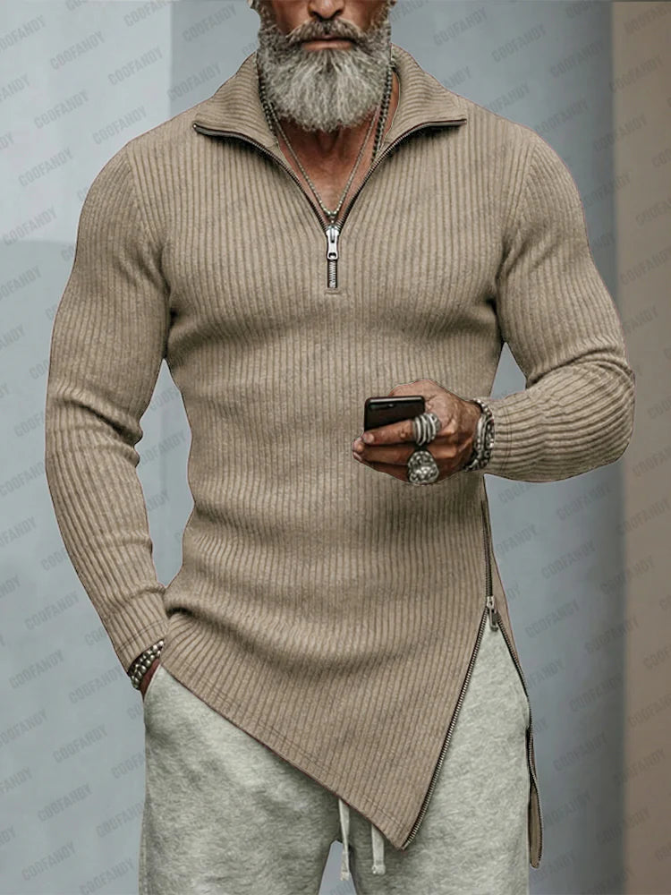 The Daryl Quarter Zip - DUVAL