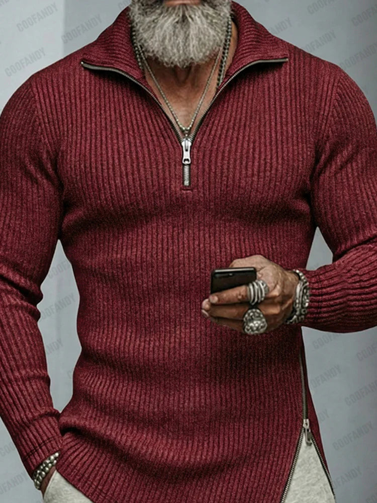 The Daryl Quarter Zip - DUVAL