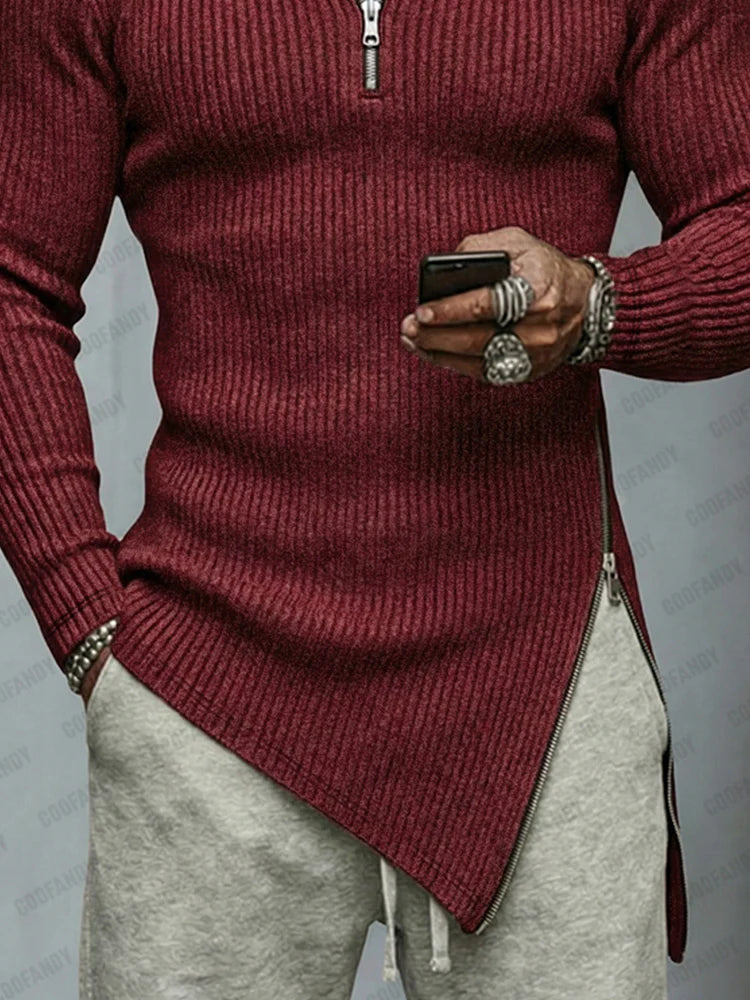 The Daryl Quarter Zip - DUVAL