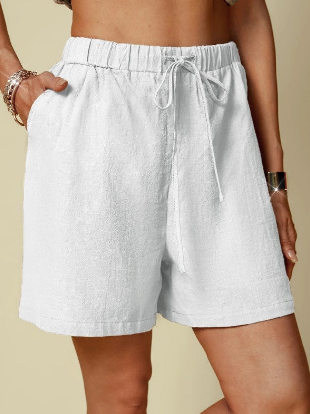 Tulum Linen Shorts - DUVAL