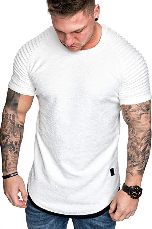 The DUVAL Pleated T-Shirt - DUVAL