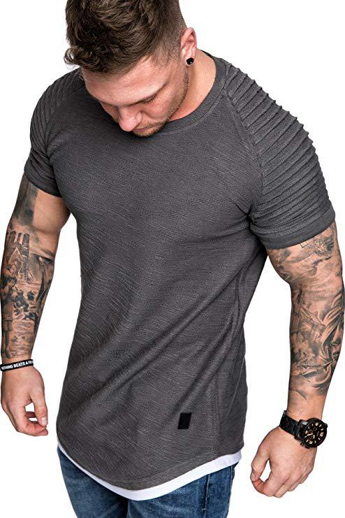 The DUVAL Pleated T-Shirt - DUVAL