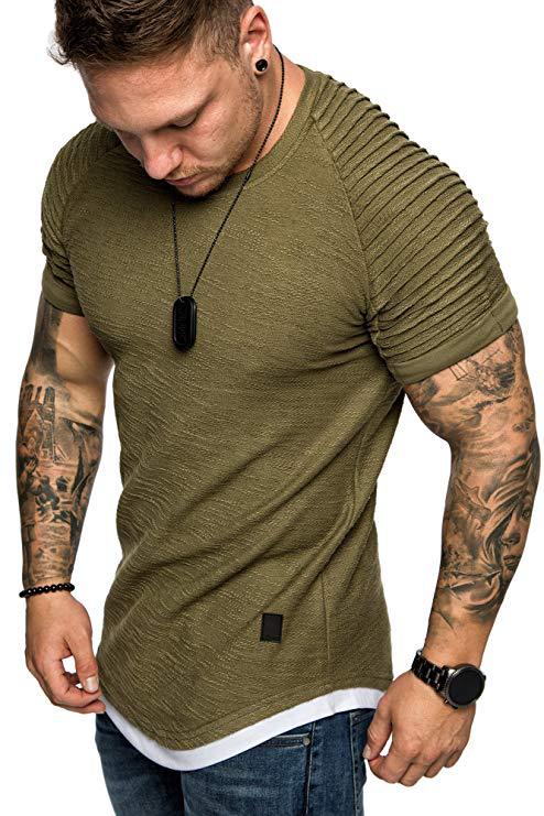 The DUVAL Pleated T-Shirt - DUVAL