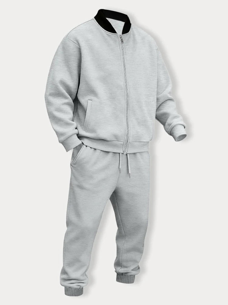 Athleisure Urban Jacket and Jogger Pants Set