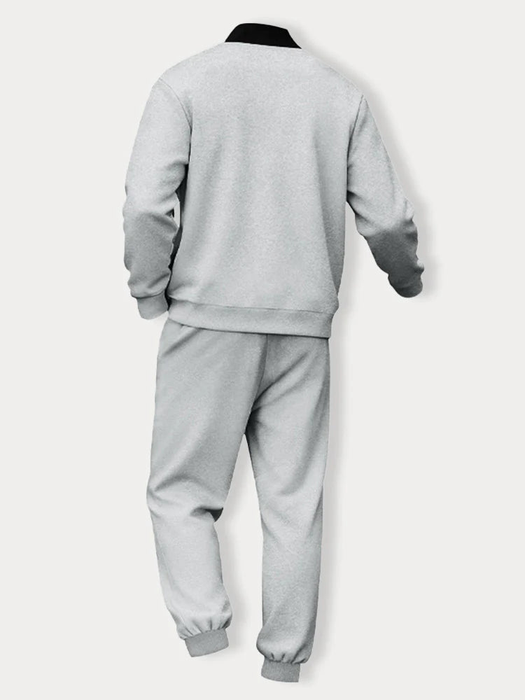 Athleisure Urban Jacket and Jogger Pants Set