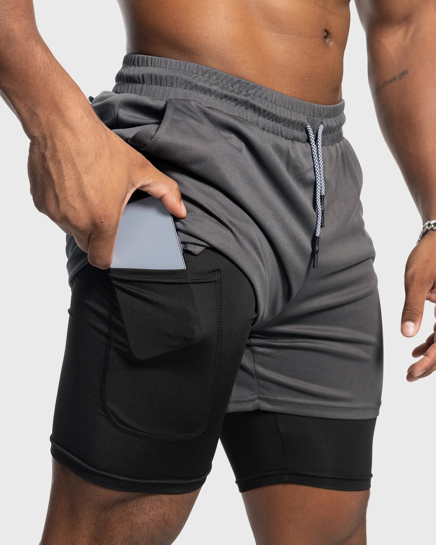 7" Kinetic Pocket Lined 2 in 1 Mesh Stretch Short