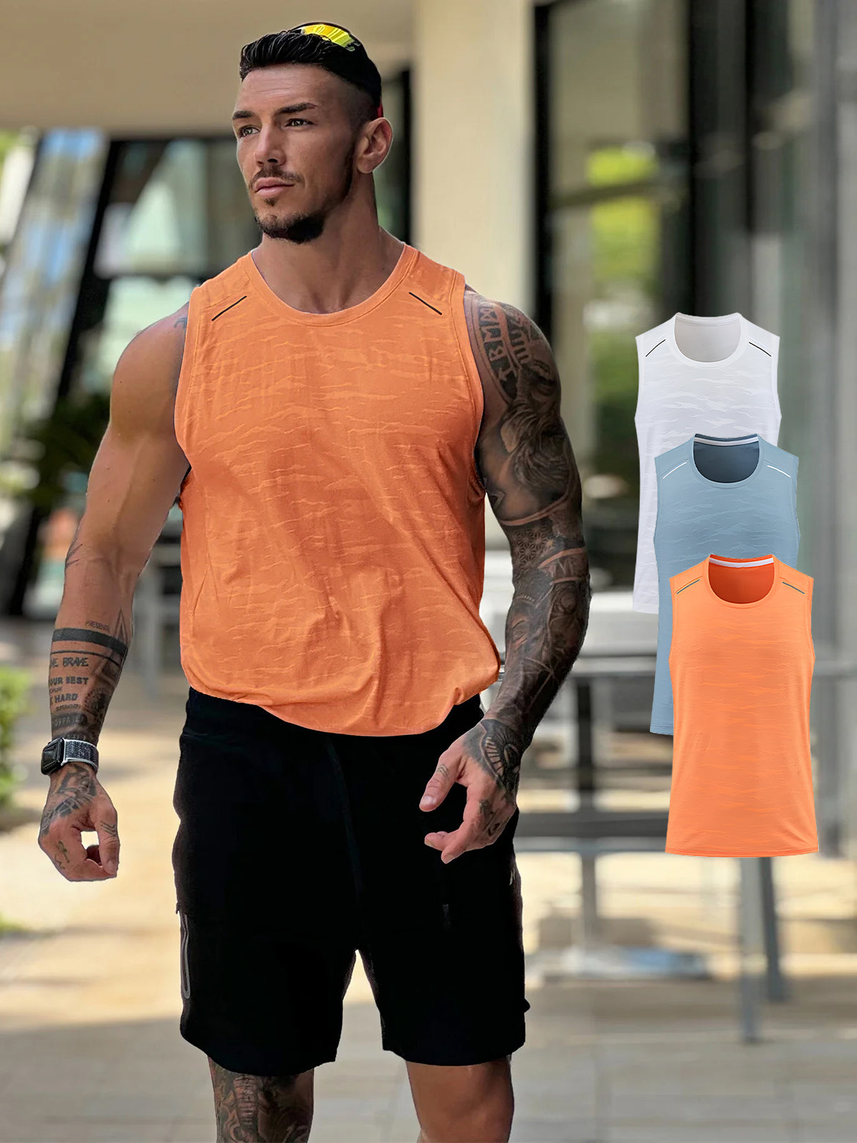 3 Pack Stay Cool Breakaway Tank