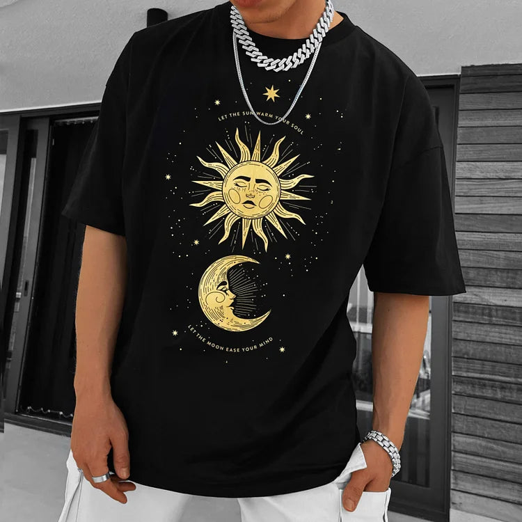 CAMISETA OVERSIZE THE MOON EASE YOUR MIND