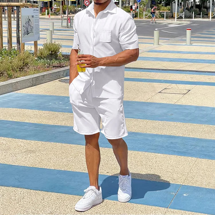 Festus Shirt & Shorts Co-Ord - DUVAL
