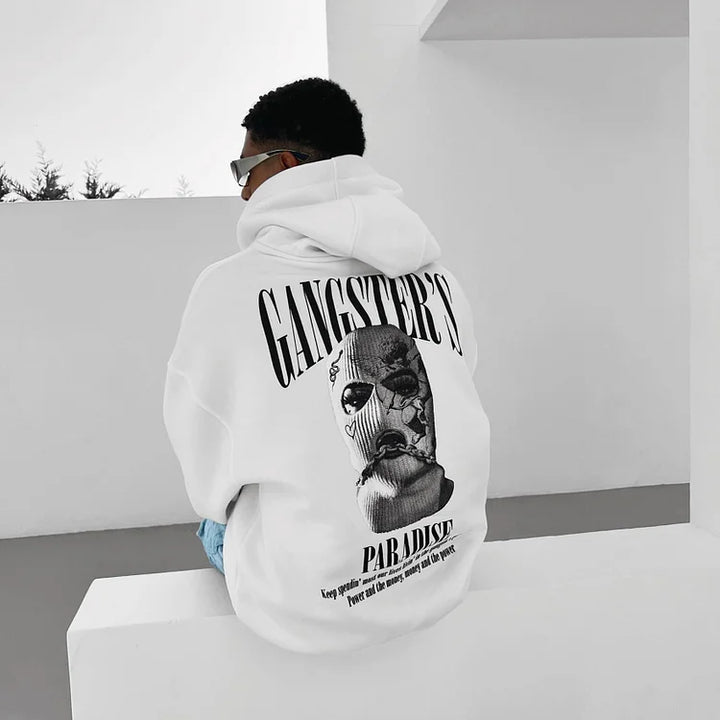 OVERSIZED  CASUAL FASHION PRINTED HOODIE SWEATSHIRT - DUVAL