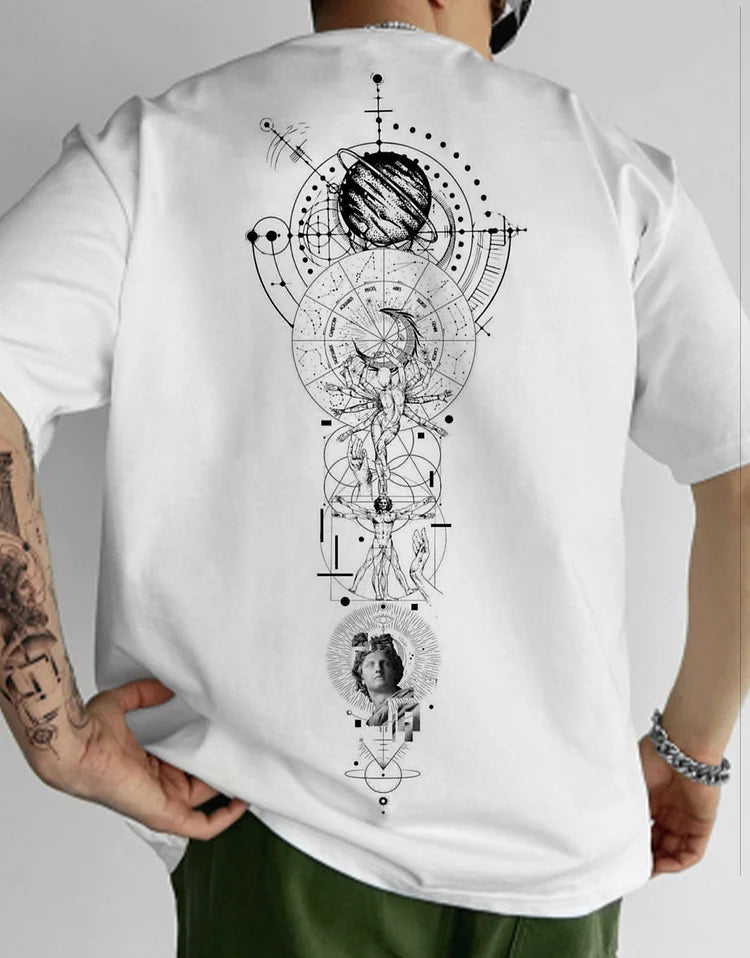 Cosmic Final Fantasy Art Illustration T-Shirt