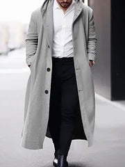 Solid Color Fashion Hooded  Coat - DUVAL