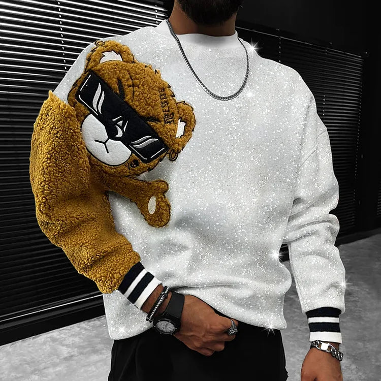 Teddy Bear Oversized Sweatshirt - DUVAL