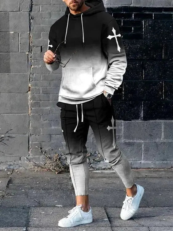 Long Sleeve Casual Two-piece Set - DUVAL