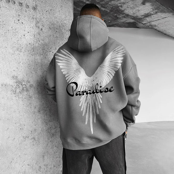 Oversize Parrot Hoodie - DUVAL