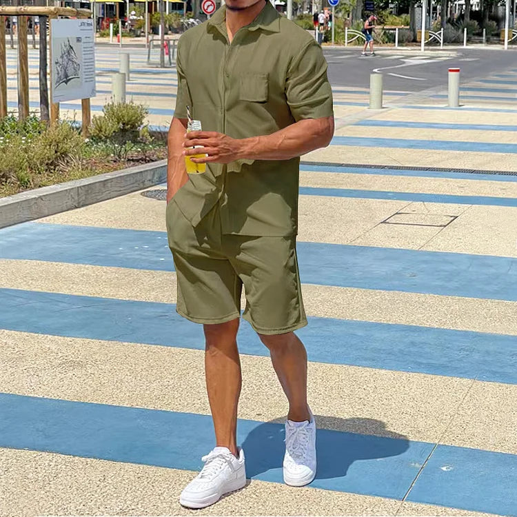 Festus Shirt & Shorts Co-Ord - DUVAL